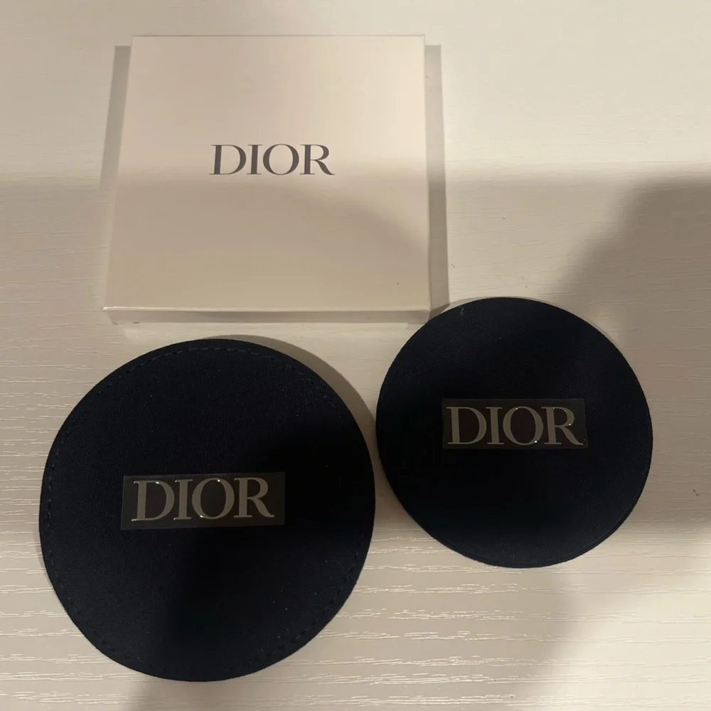 New Dior Navy Blue fabric mirror and case - Picture 10 of 10